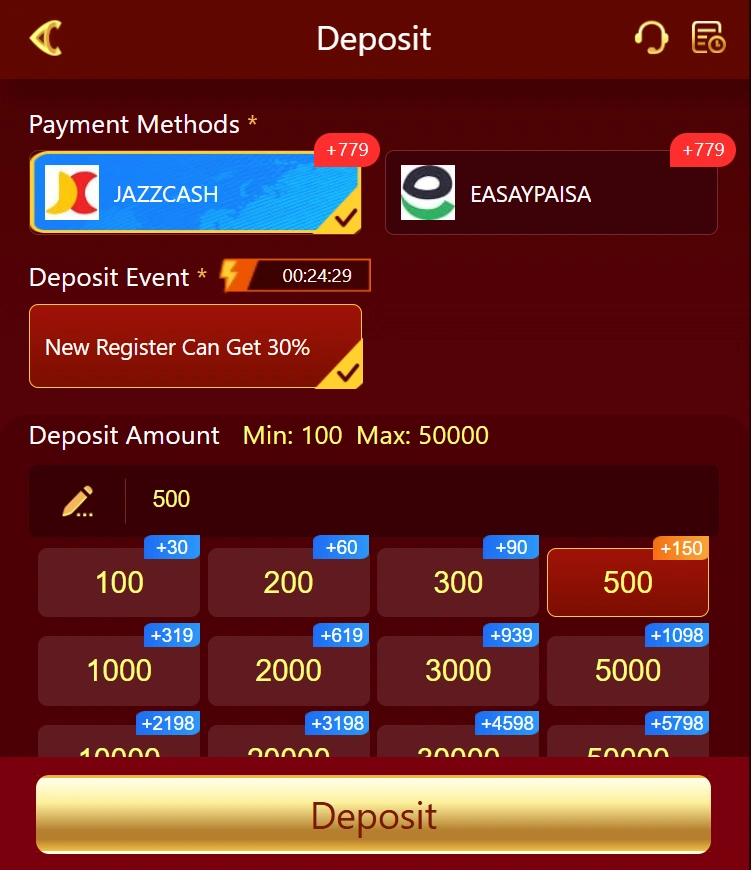 iSB19 Game deposit